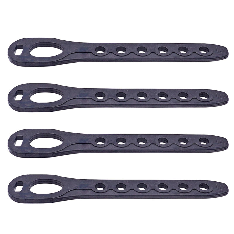 T2/T3 Style Rubber Bike Rack Strap,Bike Carrier Securing Strap,Bike Rack Rubber Chain Strap 7533535 4 Packs