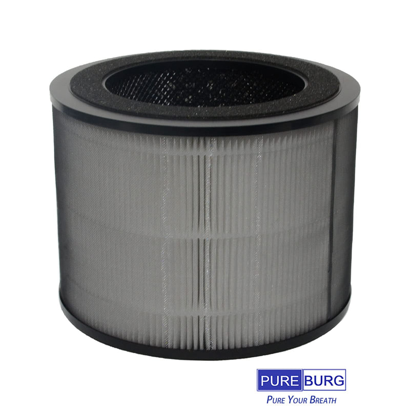 PUREBURG Replacement Filter Compatible with Dreo Macro Pro, Macro Pro S DR-HAP002 & Toshiba CAF-Z40US CAF-Z45US Air Purifiers,2-Pack H13 HEPA Air Clean VOCs