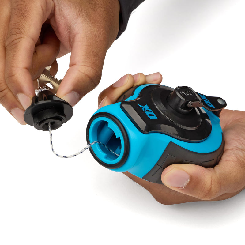 OX Tools Pro Aluminum Body Chalk Reel 6x Gear with Kevlar Reinforced Line | Strong Thick Bold Chalk Line | Chalk Line Tool | Chalk Box | KEVLAR line - NewNest Australia