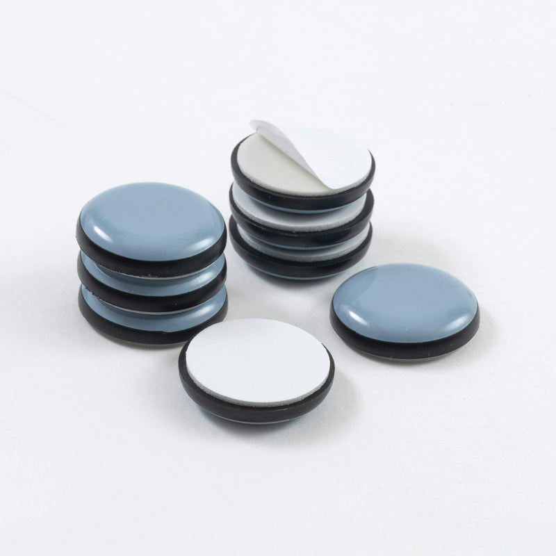 Magic Sliders 8025 Series 8PK 1" RND Slide Disc, Blue
