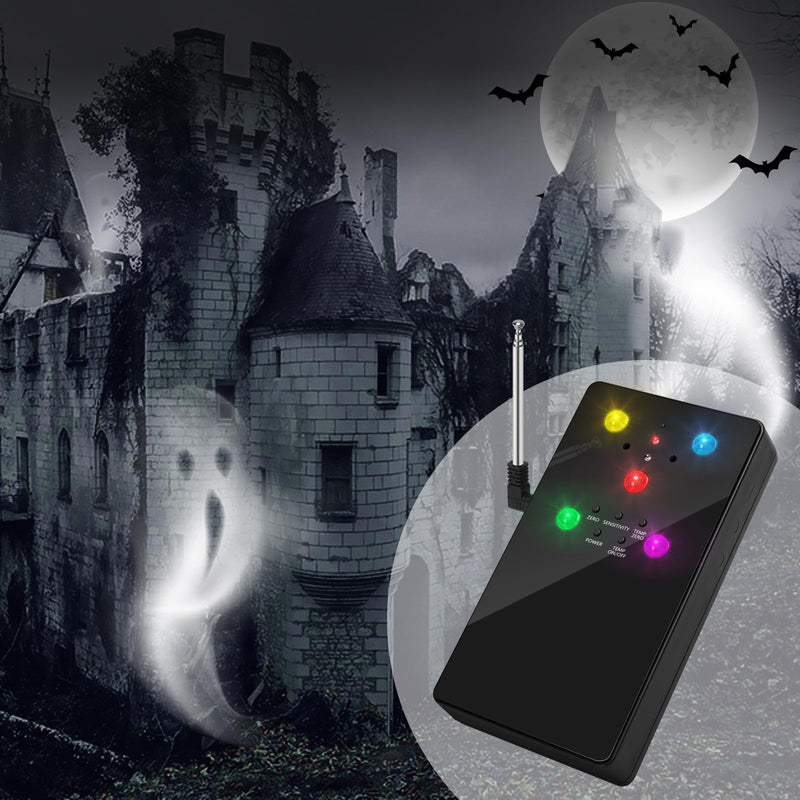 Ghost Hunting Equipment, Briidea Paranormal Equipment Tool with High Sensitivity & Temp Deviation Detection, Perfect for Thrilling Ghost Hunts, Seances & Paranormal Exploration, Black