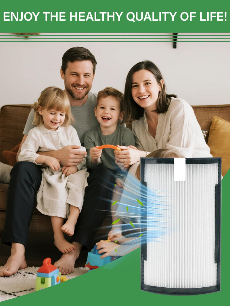 H-HF500-VP Replacement Filter Compatible with Hunter HPF500 Air Purifier