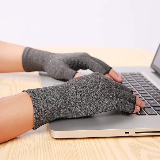 KYNCILOR Joint Protection Gloves - Men Women Compression Hand Gloves for Osteoarthritis and Rheumatism Rehabilitation Training - Joint Relief - Carpal Tunnel Wrist Support (Gray, S) - NewNest Australia