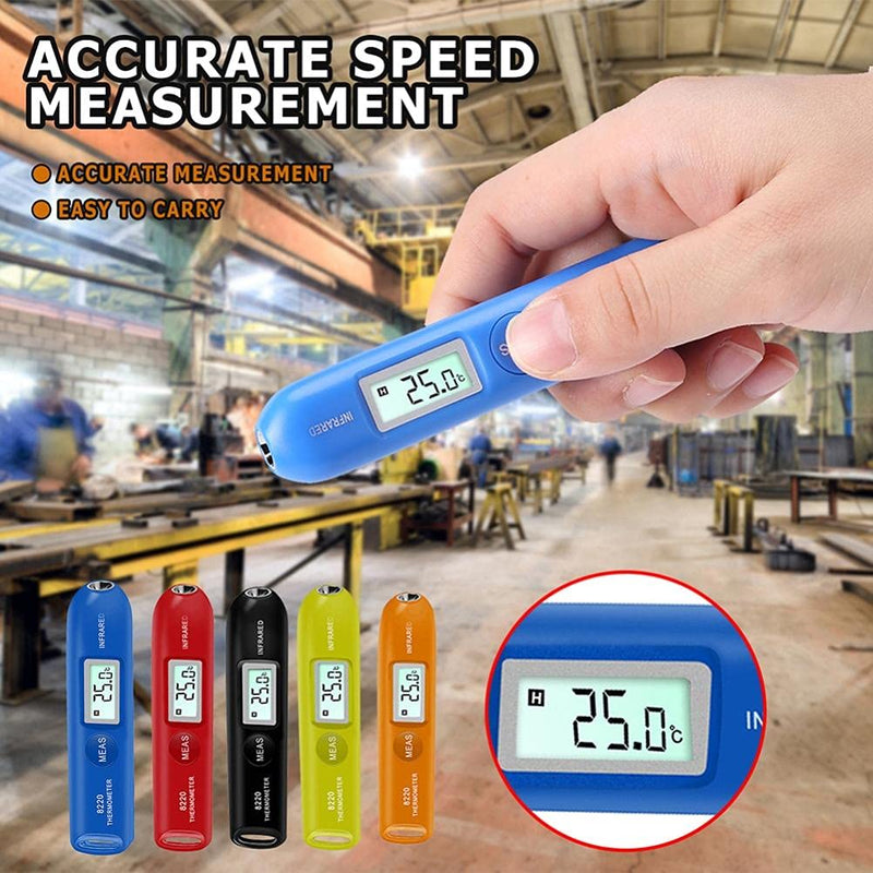 Digital Infrared Thermometer LCD Handheld Portable Temperature Pen for Industrial Use