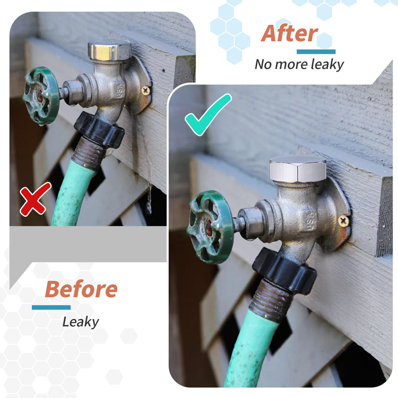 1 Pack Vacuum Breaker Repair Kit Replacement for VACVBKX1B Heavy Duty Metal Vacuum Breaker Replacement Kit for Traditional Anti Siphon Frost Free Sillcock Valves Anti Siphon Valve Repair Kit 1