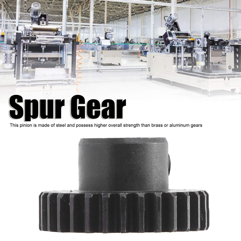 30 Tooth 6mm D Bore Steel Spur Gear 0.8 Mod Industrial Parts 4303 1006 0030 for Smooth with Fine Craftsmanship