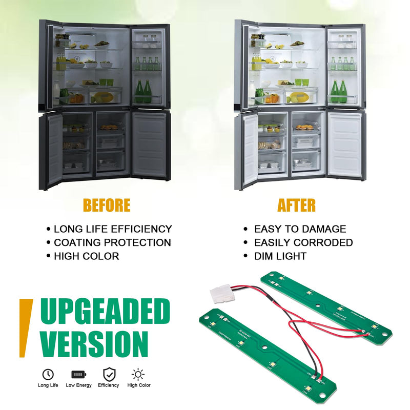 W11042554 Refrigerators LED Light Module Assembly Board Compatible with Whirlpool, Maytag, Amana Refrigerator,Replaces W11527432 W11101384 W11333374 W11387579