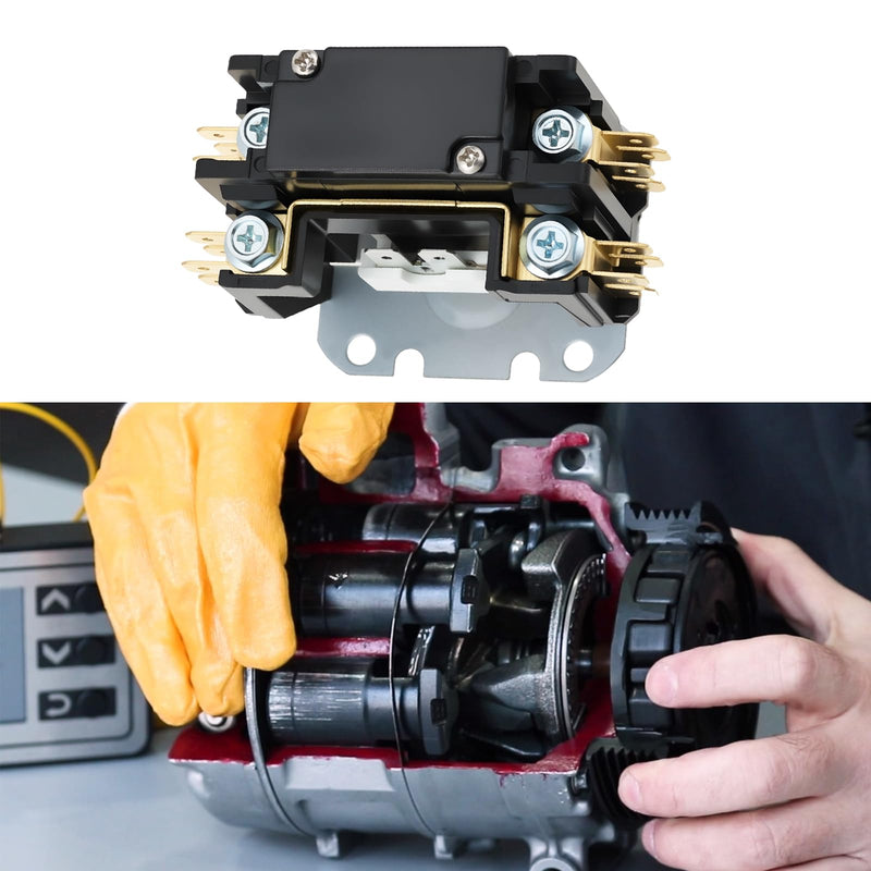 AC Contactor 25A 24V AC 1 Pole DP1P25A24V for Air Conditioner Compressor Fan Motor Control
