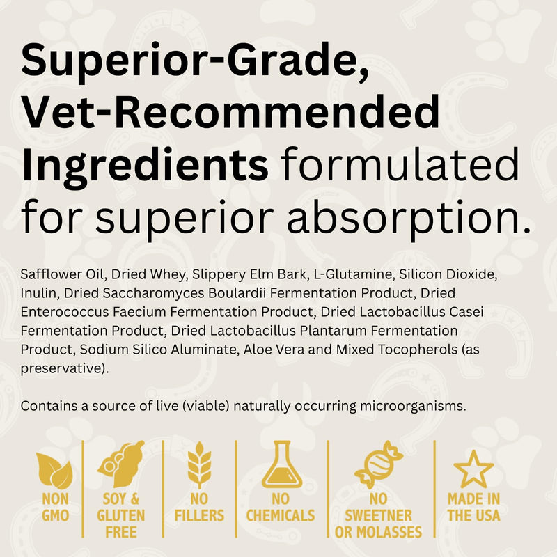 Horse Digestive Support System | Emergency & Daily GI Balance | Probiotic Prebiotic Formula | for Colic Gas Diarrhea & Stress | No Fillers No Sweeteners | ScoopRx USA Made |Paste 15ml (Pack of 1) Pack of 1 GI Rescue Paste