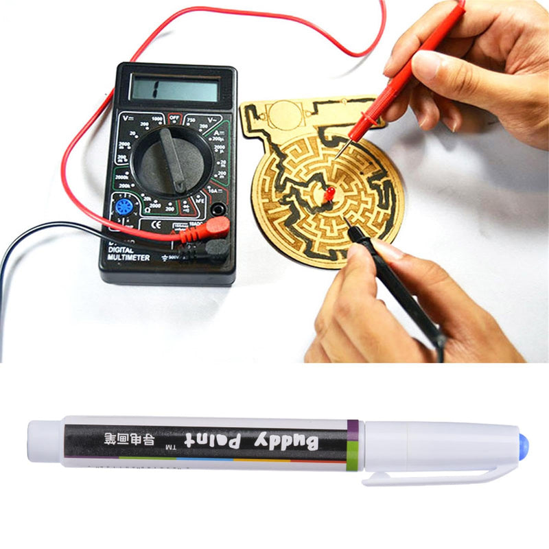 125 Circuit Scribe Non- Conductive Ink Pen, Electronic Conductive Ink Paint Pen Remote Keyboard Circuit Board Repair Tool