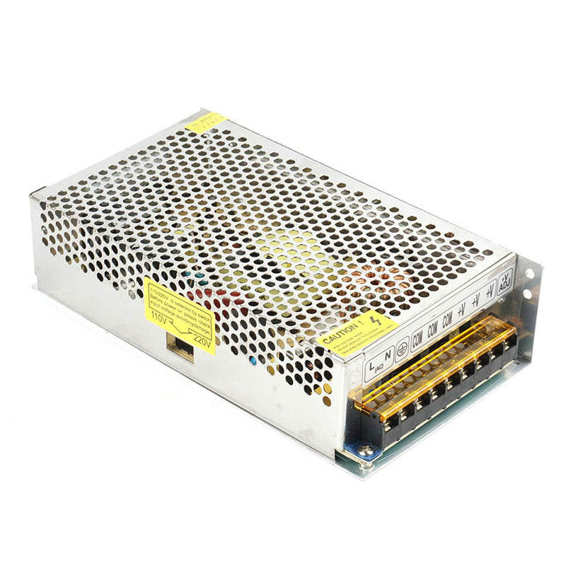 12V 20A DC Universal Regulated Switching Power Supply,AC100V/240V to DC12V 240W Transformers for LED Strip Light,Radio, Computer Project,Video Surveillance,Probe Signal Lamp 12V 20A
