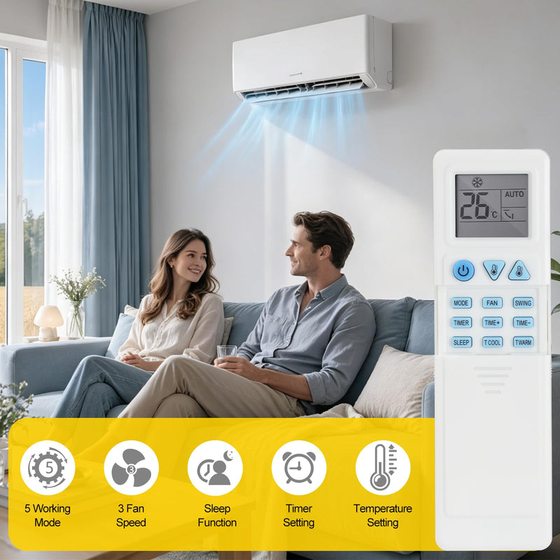 Universal AC Control Board, Multifunctional Panel 110-220V with Accessories