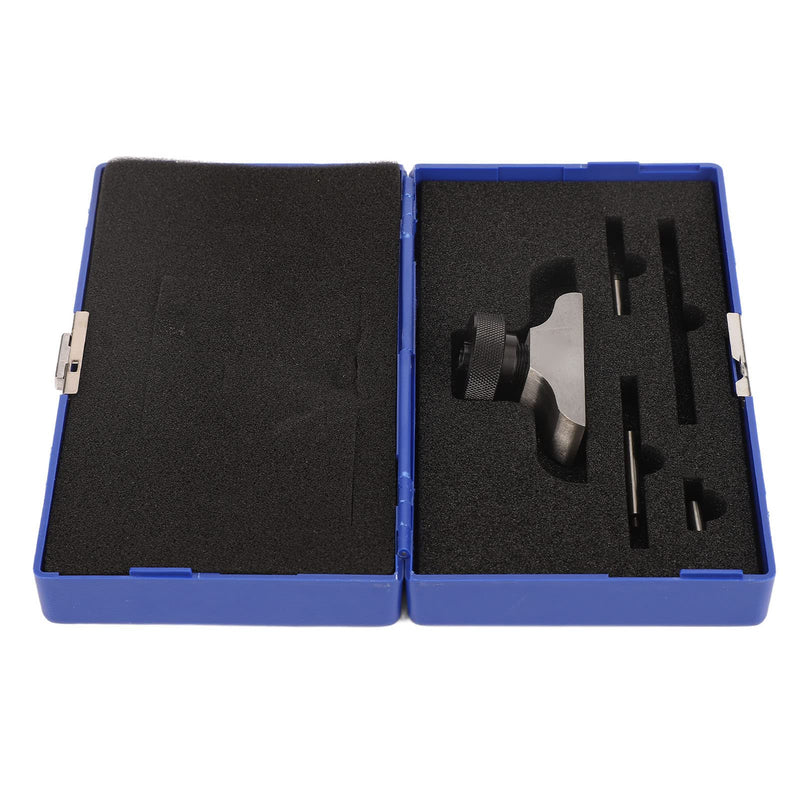 Depth Dial Indicator Base Depth Bracket Micrometer Stand with 3Pcs Extension Rods (63x17mm/2.5x0.7in)