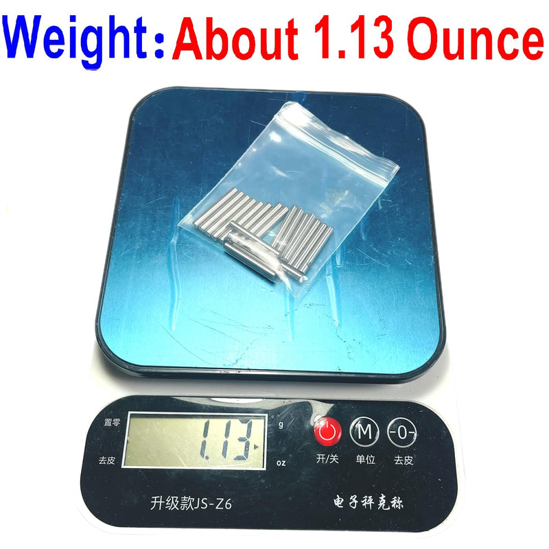 20PCS 1/8 x 1 Dowel Pins,1/8 inch x 1 inch Metal Dowel pins,Shelf Pegs 1/8 inch,Bearings Alloy Steel pins Wood Bunk Bed Dowel Pins 1/8 Shelf Pins 1/8 inch Metal pins,Shelf Support Pegs. 1/8 x 1 Inch