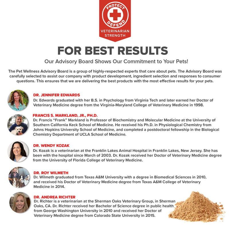 Critical Immune Defense for Dogs & Cats; Supports Normal Cell Growth - Turkey Tail, Reishi, Shiitake and Maitake Mushroom Formula with Patented White Turmeric Root Extract Pack of 1 - PawsPlanet Australia