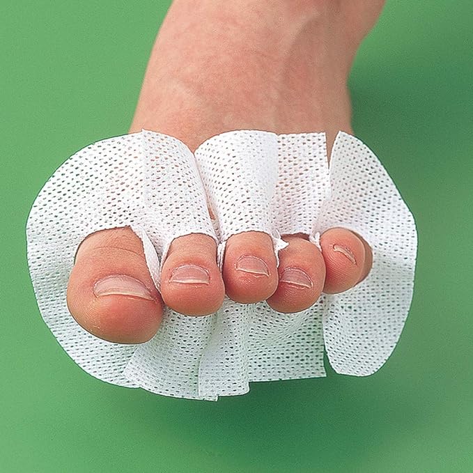 Azuma Foot Sheets Ashiyubi-chan 20P Approx. 16.5 x 7cm *Contains 20 sheets for both left and right use Mesh-like sheets quickly absorb sweat between the fingers. AZ817 - NewNest Australia