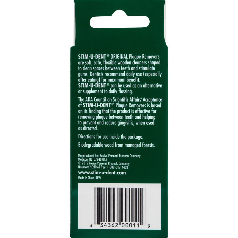 STIM-U-DENT Plaque Removers, Value Pack, Mint, 8 pk 25 ea (Pack of 6)