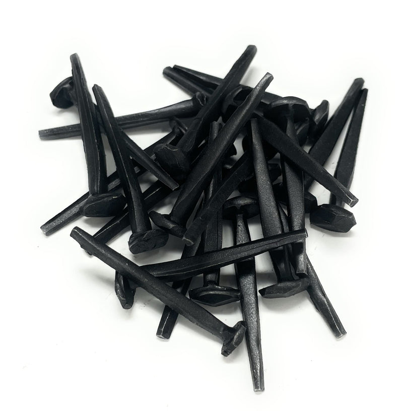Metal Magery 1 1/2" Wrought Head Nails Decorative Antique Rose Head Nail QTY: 25