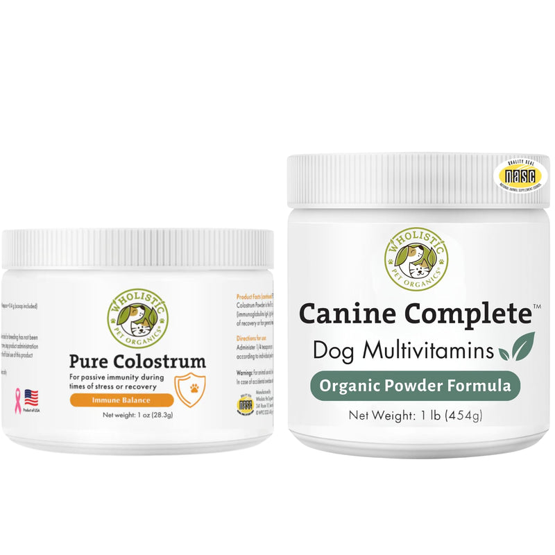 Wholistic Pet Organics Canine Complete & Colostrum Powder