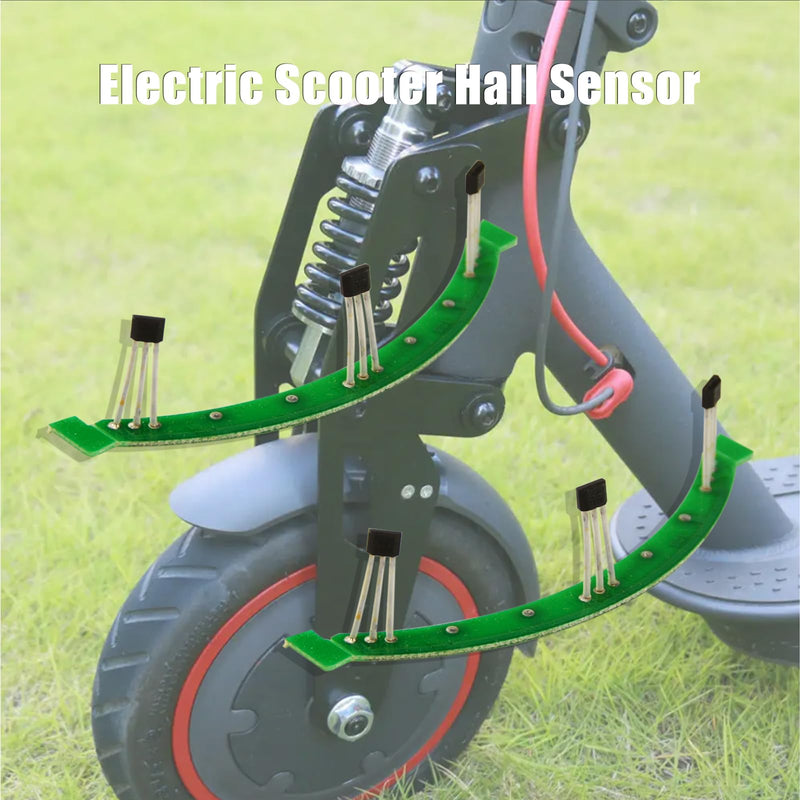 2Pcs Electric Scooter Hall Sensor Board, PCB Hub Motor Hall Effect Sensors, Scooter Accessory Elesensor Compatible with M365 Electric Scooter