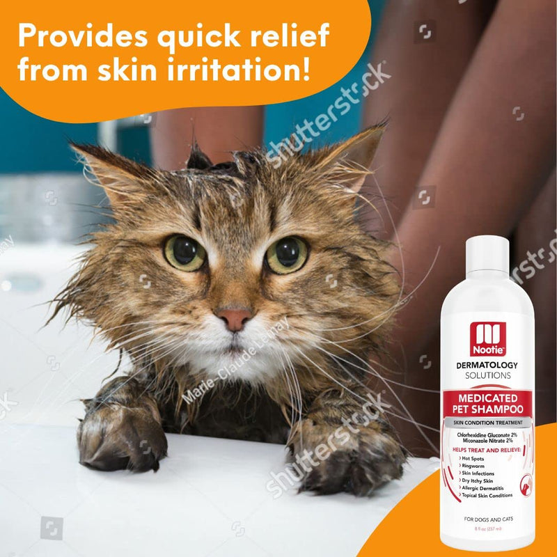 Nootie 70 Count Medicated Wipe and Shampoo Bundle - PawsPlanet Australia