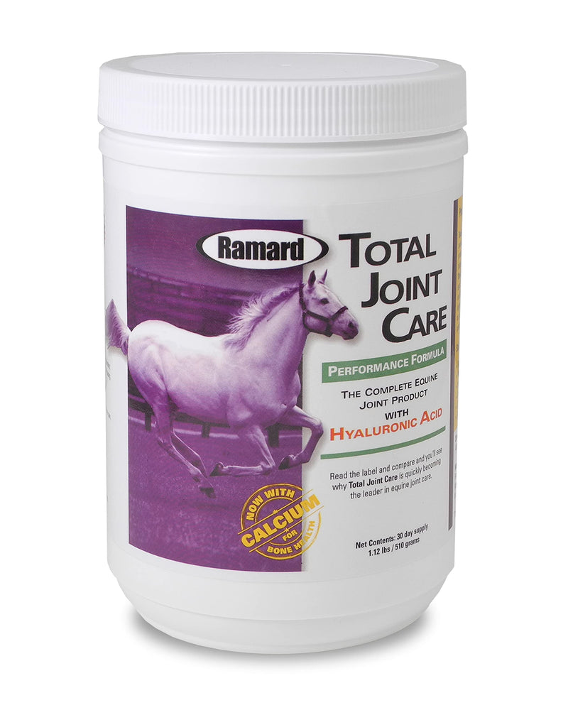 Ramard Total Joint Care Supplements - Equine Joint Supplement w/Glucosamine, Chondroitin, Chondroitin Sulfate, Vitamin C, & Hyaluronic Acid, Total Tendon Care Horse Joint Support Supplement 1.12 lbs 1.12 lb, 30-Day Supply - Jar