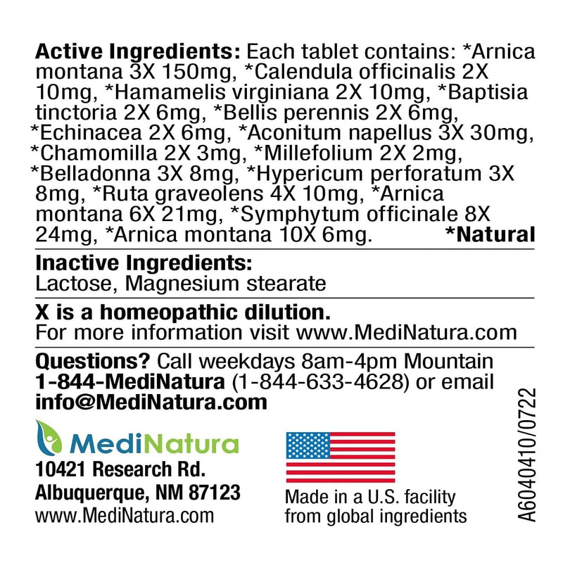 MediNatura T-Relief Pet Calming Tablets (90) + T-Relief Pet Pain Relief Tablets (90)