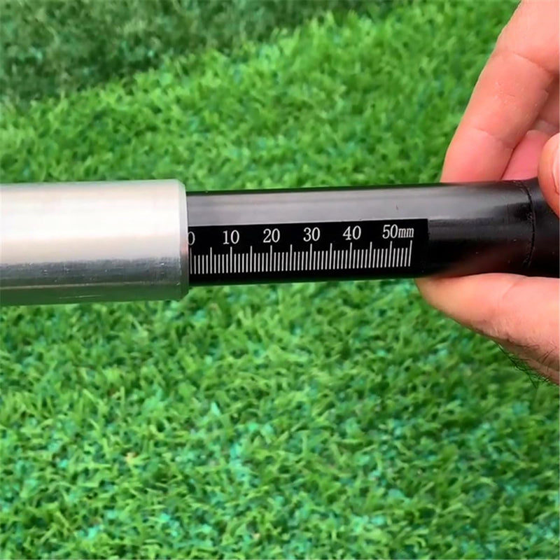 Professional Artificial Grass Installation Tool Floor Test Infill Depth Gauge Test Ruler Turf Infill Meter