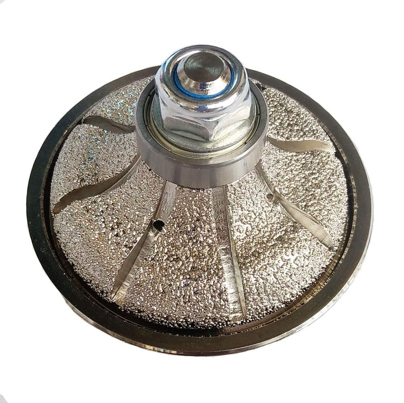 F20 Ogee Edges Vacuum Brazed Diamond Hand Profile Wheel with 5/8-11 Thread | 3/4 Inch Router Bit for Granite Concrete Marble Countertop