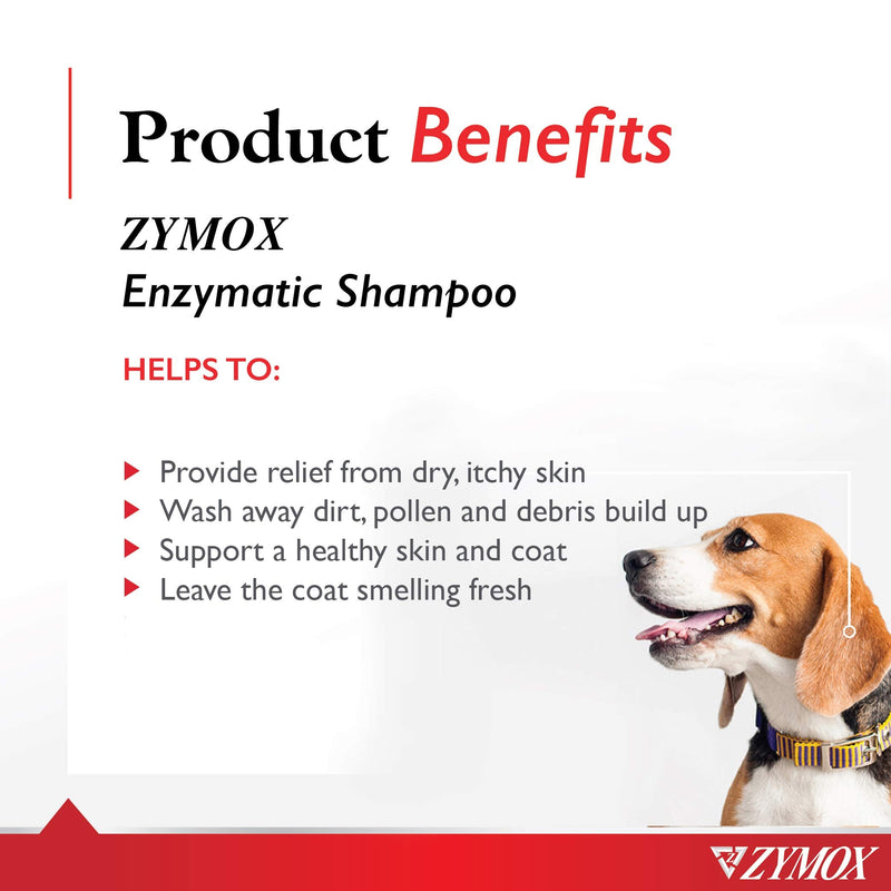 [Australia] - Zymox Enzymatic Shampoo for Dogs and Cats, 12oz 