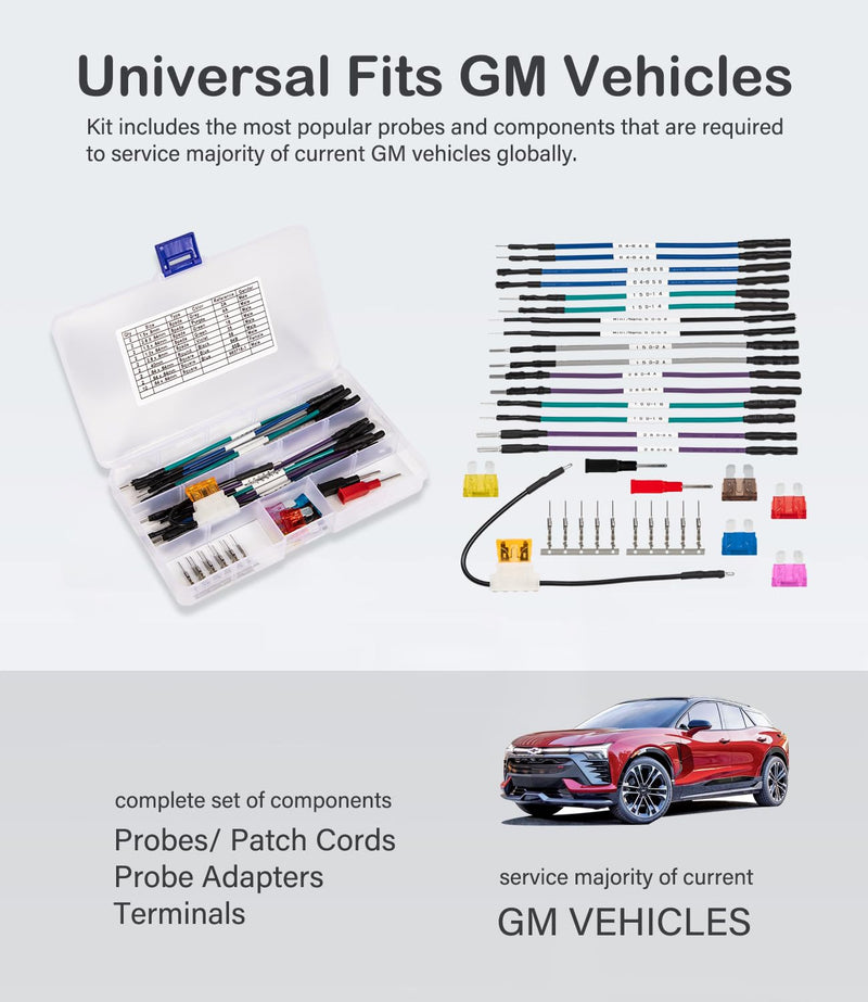 Yoursme J-35616, TP-300-A Terminal Probe Test Kit for GM Vehicles- an Affordable Alternative for EL-35616-300-A, 35616, J-35616 (Set of 26 with Box)