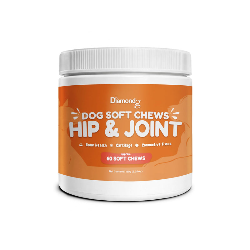 Diamondg Joint & Hip Supplement for Dogs for Large and Small Breed, 60ct – Dog Soft Chews with Glucosamine, Chondroitin, MSM, and Egg Shell Membrane to Support Mobility and Joint Health