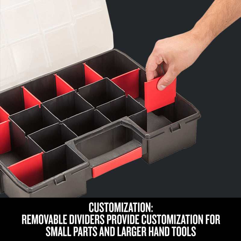 CRAFTSMAN Medium Storage Organizer, 14 Compartments (CMST14022) 1 Count (Pack of 1) Medium Organizer