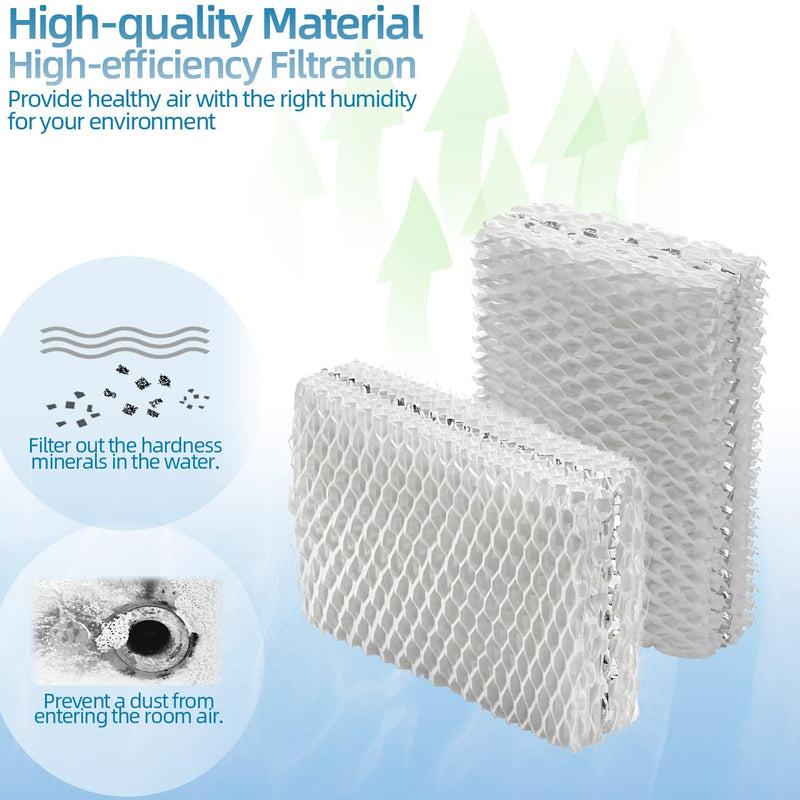 WF813 Humidifier Filter Replacement for Relion - RCM832 RCM-832N Procare PCWF813 Protec WF813 Equate EQ-2119-UL EQWF813 Cool Mist Humidifiers Wick Filters (Pack of 4)