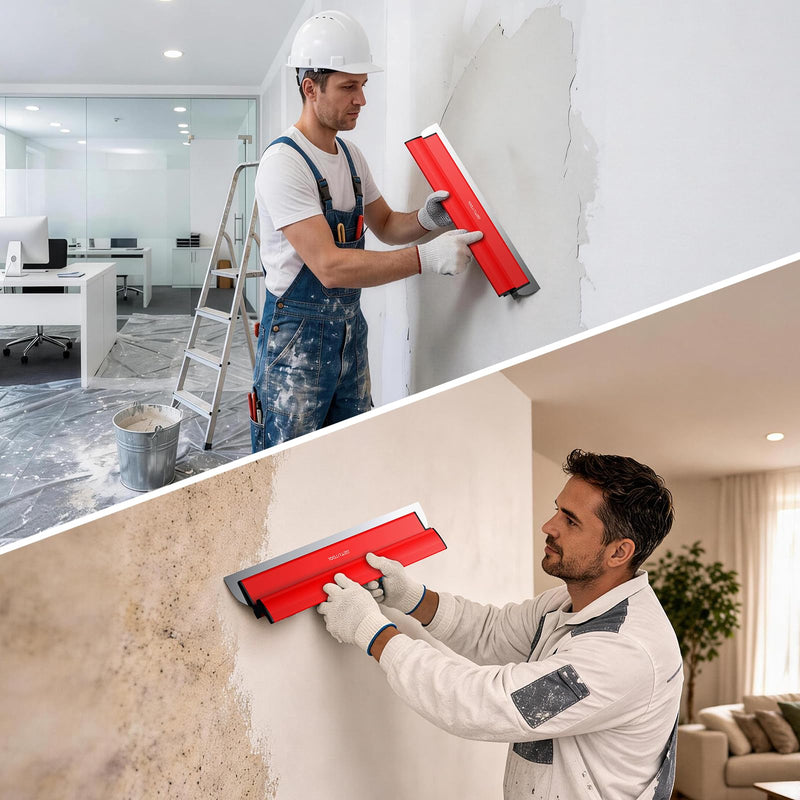 GETLITOOL 60cm Large Paint Putty Scraper with Spare Replaceable Blade 1-Piece
