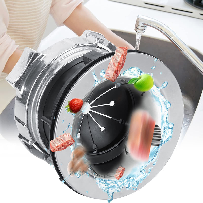 Garbage Disposal Flange, Garbage Disposal Sink Flange Kit, Food Waste Disposer Mount Accessories with Splash Guard