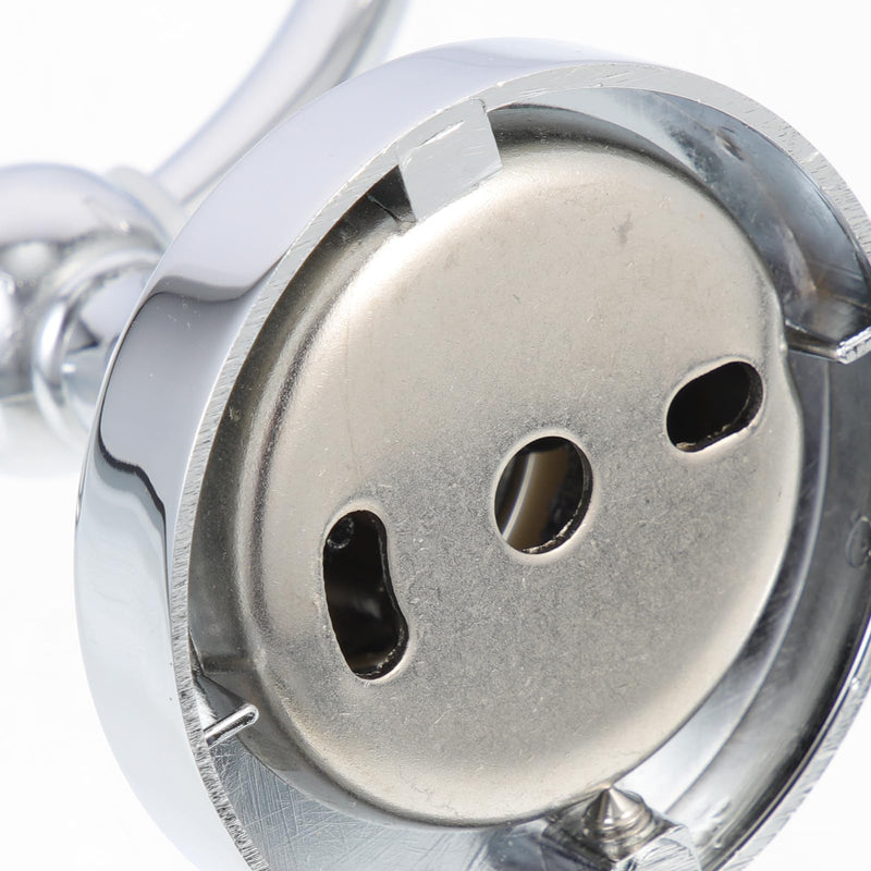Beavorty Stainless Steel Chrome Plated Floral Porcelain Towel Ring Wall-Mounted Bathroom Towel Holder Sturdy and Kitchen Storage
