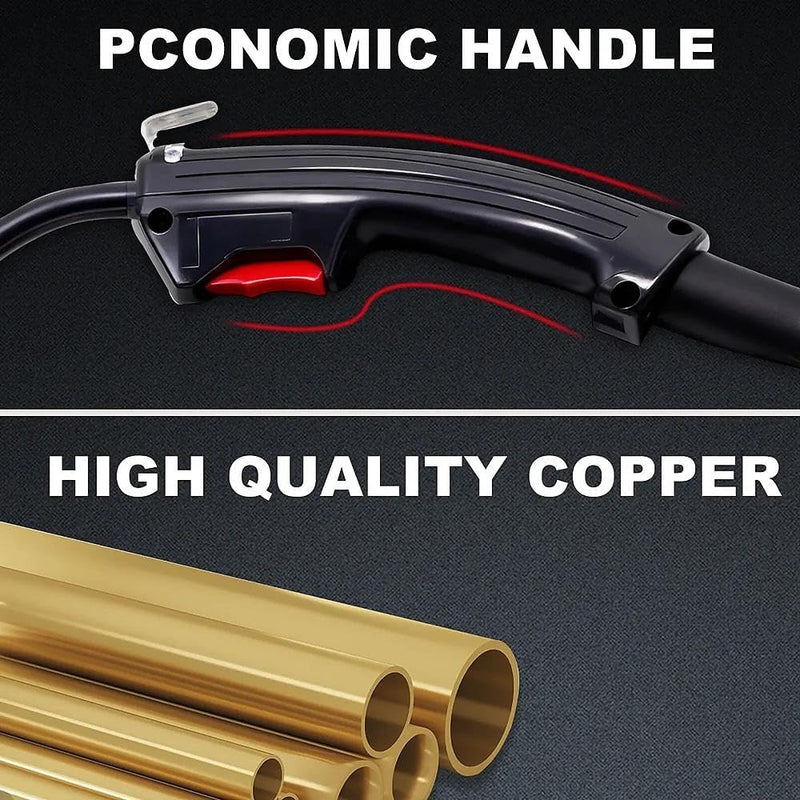 10ft No Gas Mig Gun Liner Replacement Fit Chicago Electric 90 AMP Mig 100 Flux Wire Welder 68887 44567 62719 61849 63582 63583 10FT MIG GUN