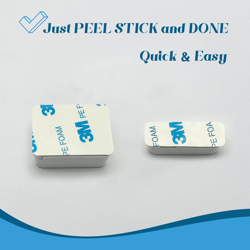Replacement Adhesive Pads for SimpliSafe Entry Sensor 10PCS, Pre-Cut Double Sided Tape Compatible with SimpliSafe Door Sensor, Easy Installation & Strong Hold