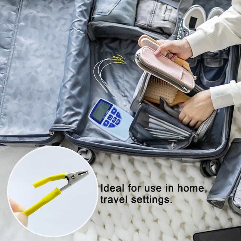 10 Pcs Electrode Lead Wires Cable Clip