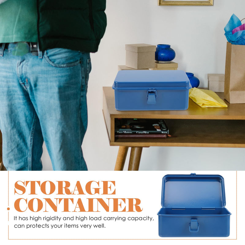 UPKOCH Mechanics Tool Box 7.48X4.72X3.07In Portable Tool Storage Organizer for Car Trunk and Home Workshop