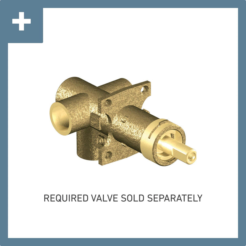 Moen T4191BG Align Transfer Trim, Valve Required, Brushed Gold