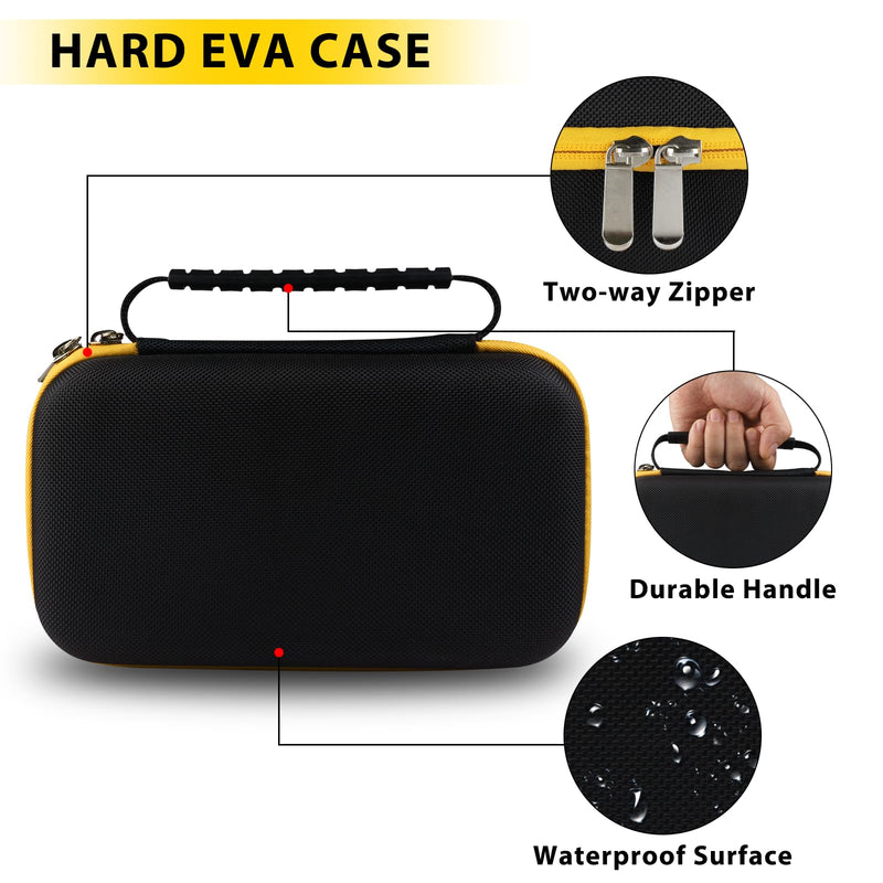 Hard Multimeter Case for Fluke 117/115/116/114/113/177/178/179/233 Digital Multimeter, Compatiable with Fluke 101/106/107/ F15B+F17B+F18B+, Portable Protective Storage Box(Case Only)