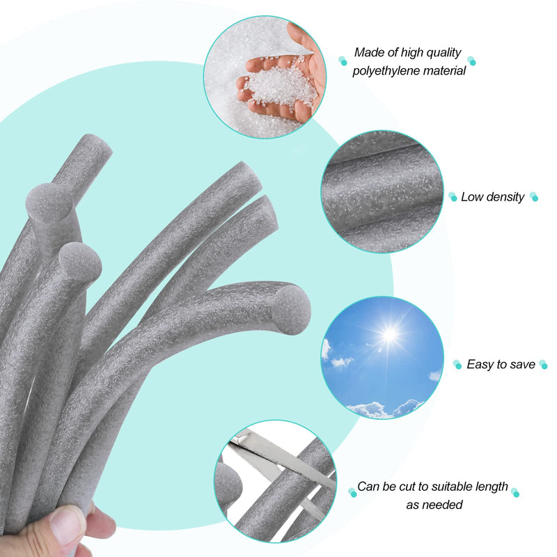 1/2" Diameter x 100' Length Backer Rod Caulk Saver Foam Backer Rod for Gaps and Joints Backing Concrete Filler 1/2 Inch x 100 Feet