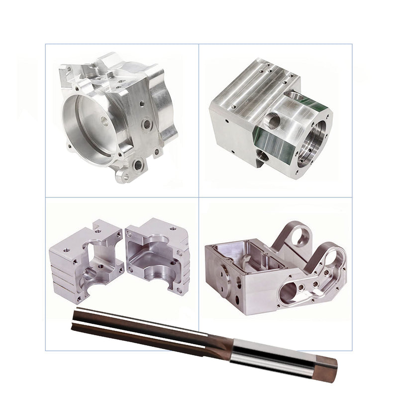 Hand Reamer Metric 8mm Alloy Tool Steel 9Crsi H8 6 Straight Flutes Hand Milling Cutter Tool