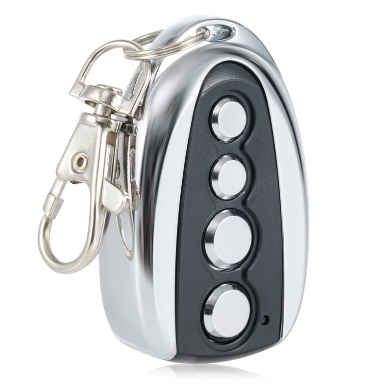 CO-Z 1 Backup Remote Control & 1 Wireless Clip-on Remote for Automatic Sliding Gate Opener Hardware,