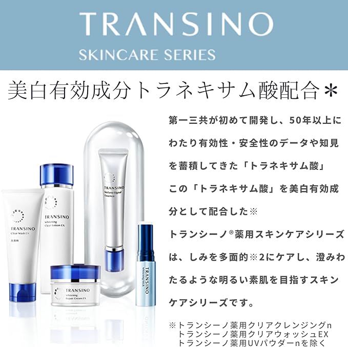 Transcino Medicated Whitening Clear Lotion EX Lotion, 5.1 fl oz (150 ml) (1) [Quasi Drug] - NewNest Australia