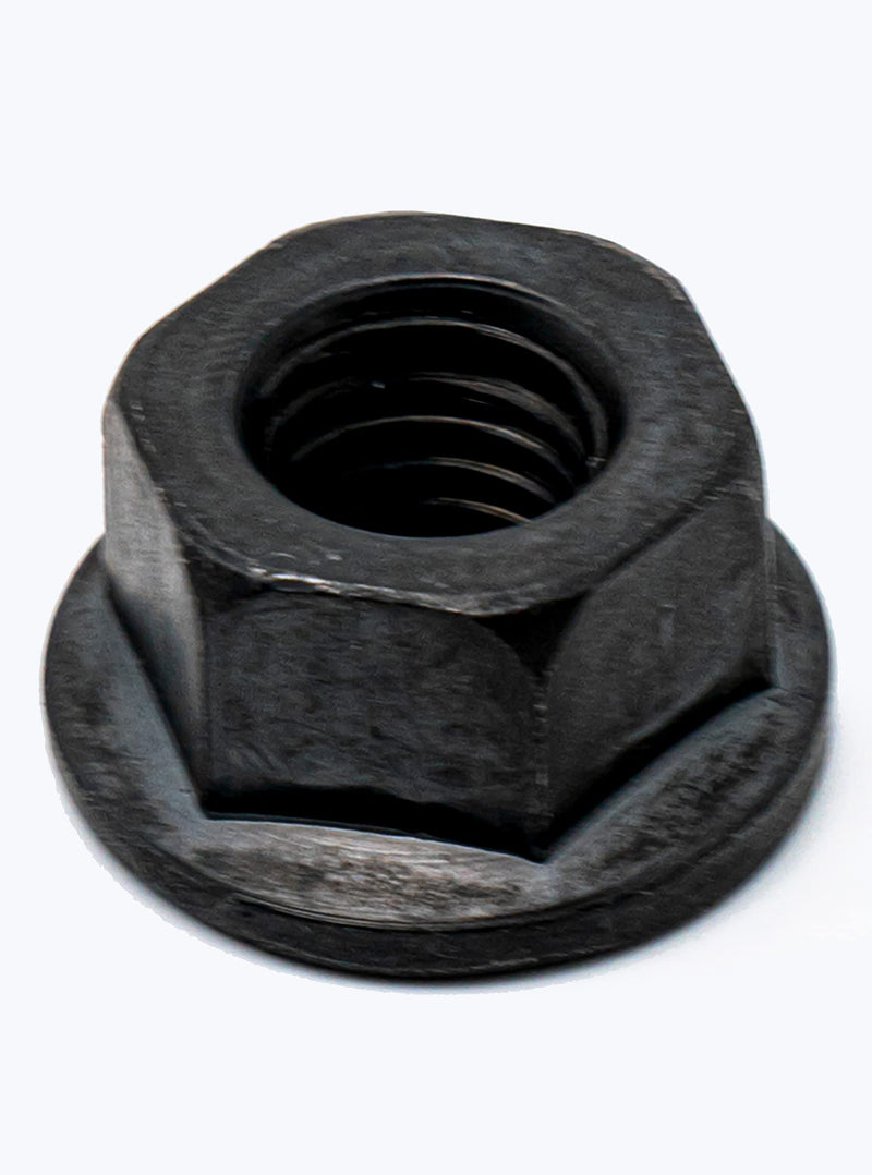 6PC Set Steel Flanged Nut (1/2-13) 1/2-13