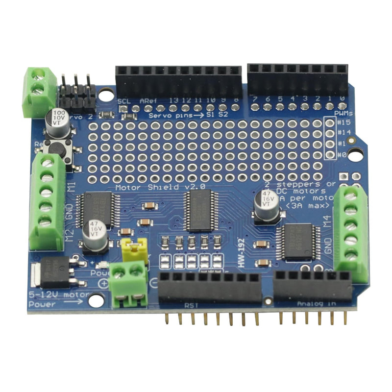 TB6612 Mosfet Stepper Motor PCA9685 Standard IIC I2C PWM Servo Driver Shield V2 for Arduino Robot PWM Mega R3 Replace L293D