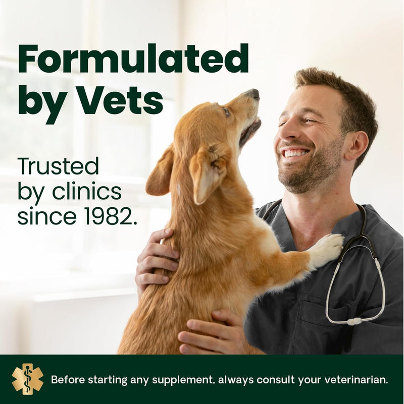 VetriScience Allergy & Itch Support Chews, Skin Supplement for Dogs, Itching, Scratching, and Licking, Support Immune Health, Duck, 75 Count 75 Chews